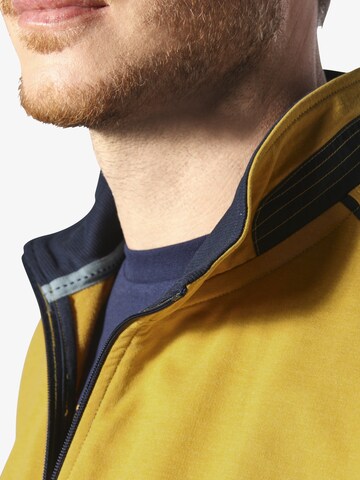 Jan Vanderstorm Sweatjacke 'Andtarsen' in Gelb