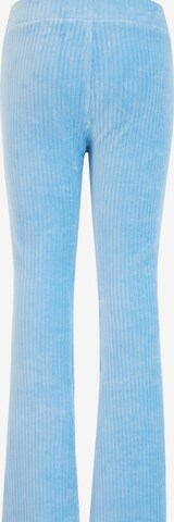 WE Fashion Flared Leggings in Blue