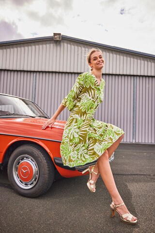 Aniston CASUAL Summer Dress in Green