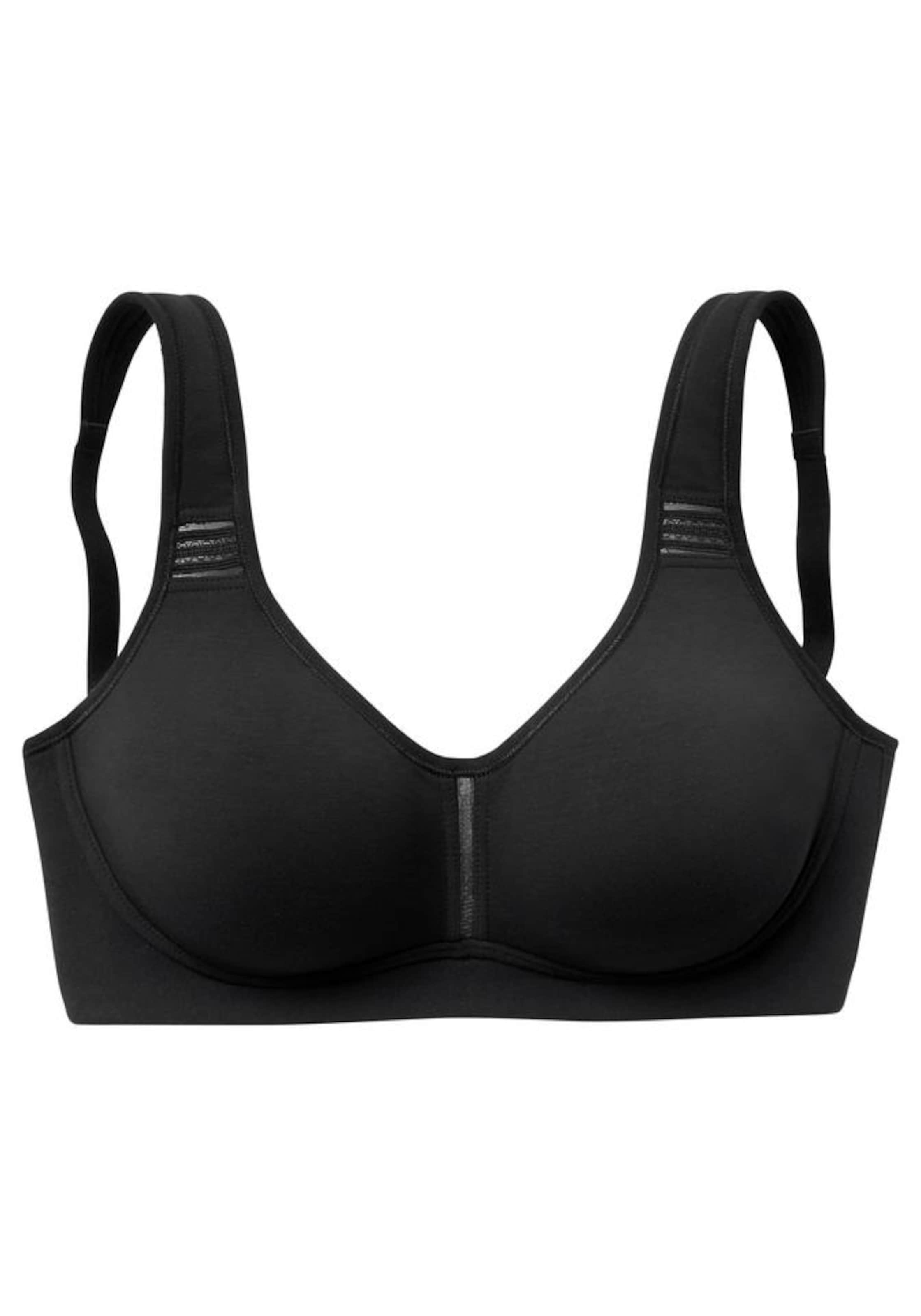 PETITE FLEUR Обычный Бюстгальтер-минимайзер в Черный