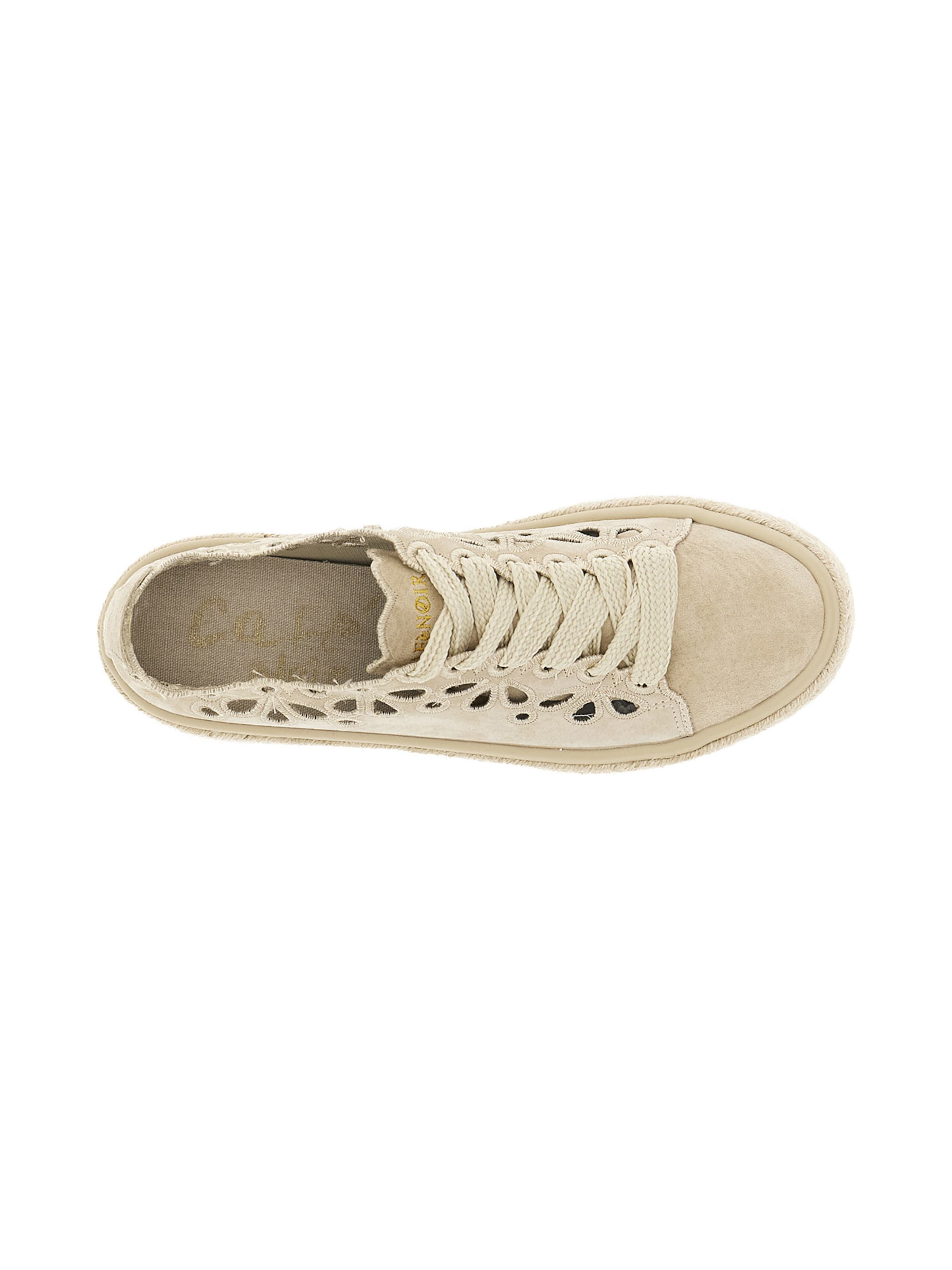 CAFè NOIR Sneakers laag in Beige