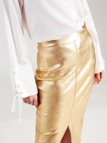 Karen Millen Φούστα σε χρυσό