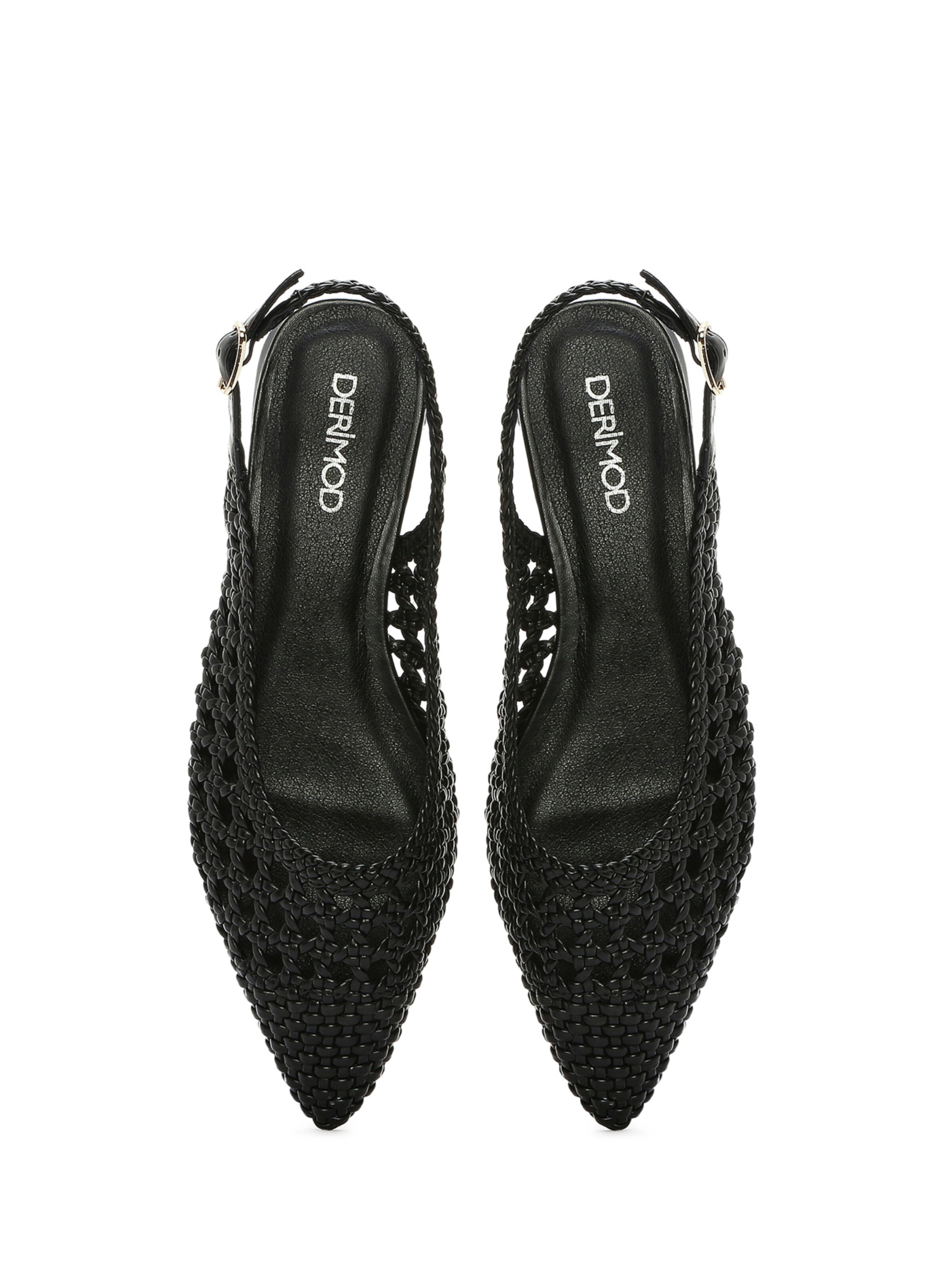 Escarpins à bride arrière Derimod en noir