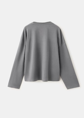 Tricou 'FIELDS' de la MANGO KIDS pe gri