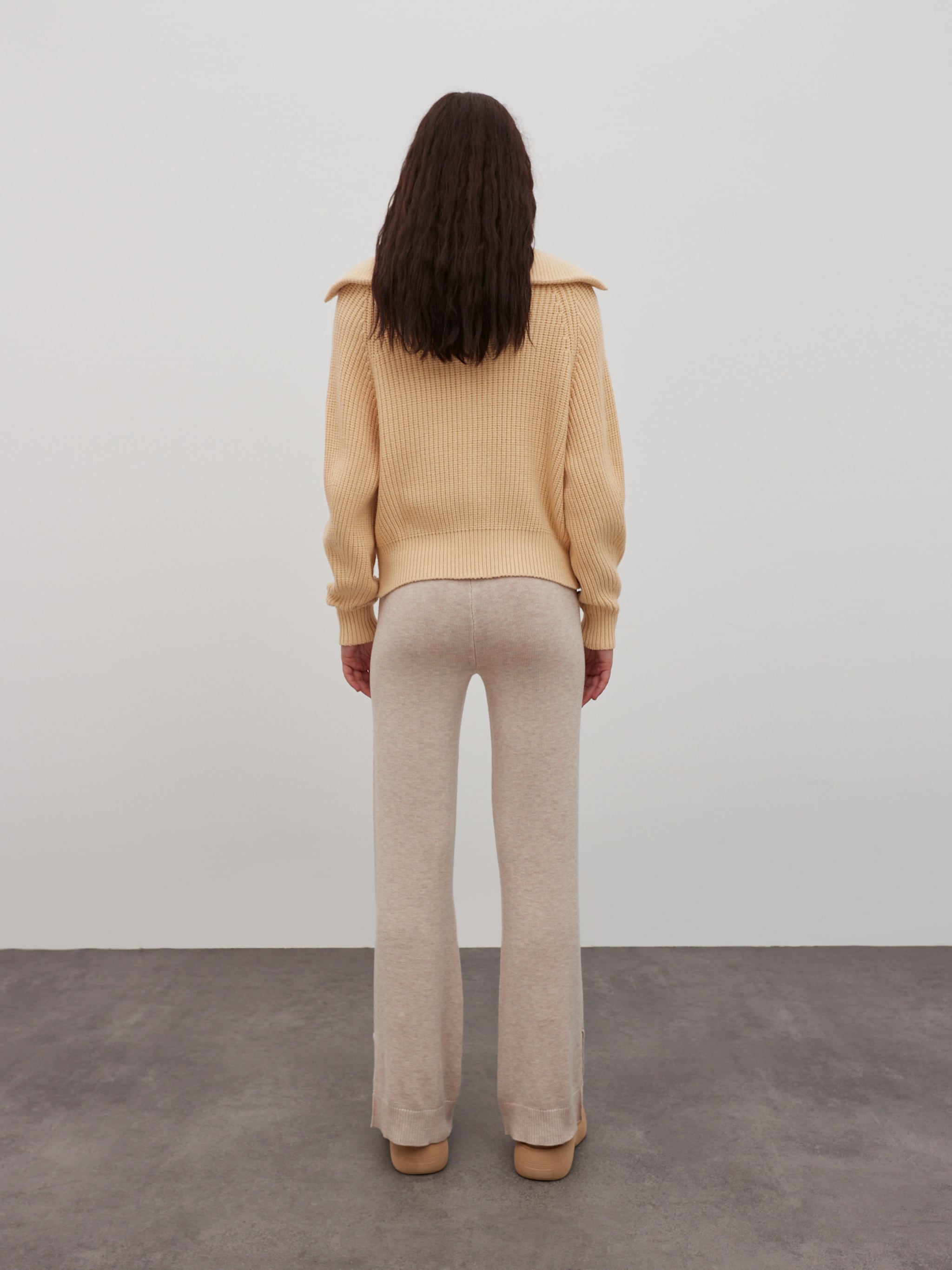 EDITED Producten Broek 'Lunette' Beige