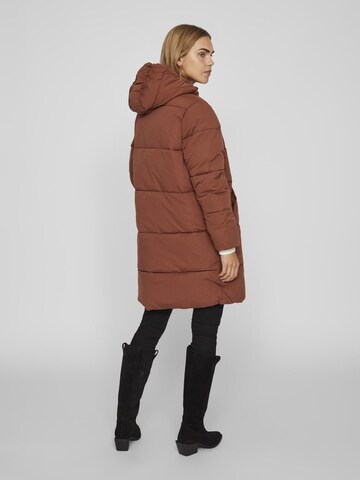 VILA Winter coat 'VITrust' in Brown