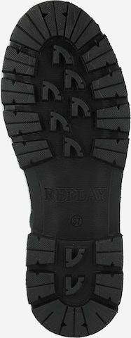 REPLAY Schnürstiefelette in Schwarz