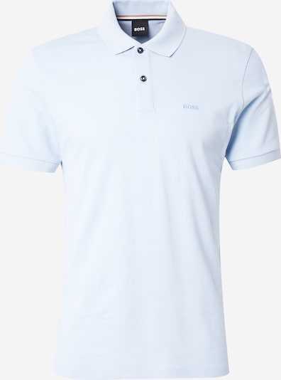 Marškinėliai 'Pallas' iš BOSS, spalva – šviesiai mėlyna, Prekių apžvalga