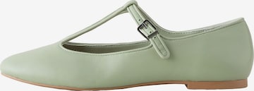 Ballerines à lanières 'Forever Comfort' Next en vert : devant