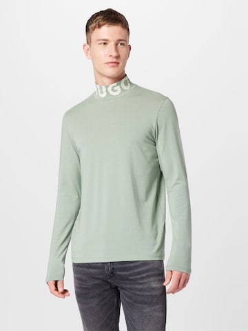 HUGO Shirt 'Dardini' in Groen: voorkant