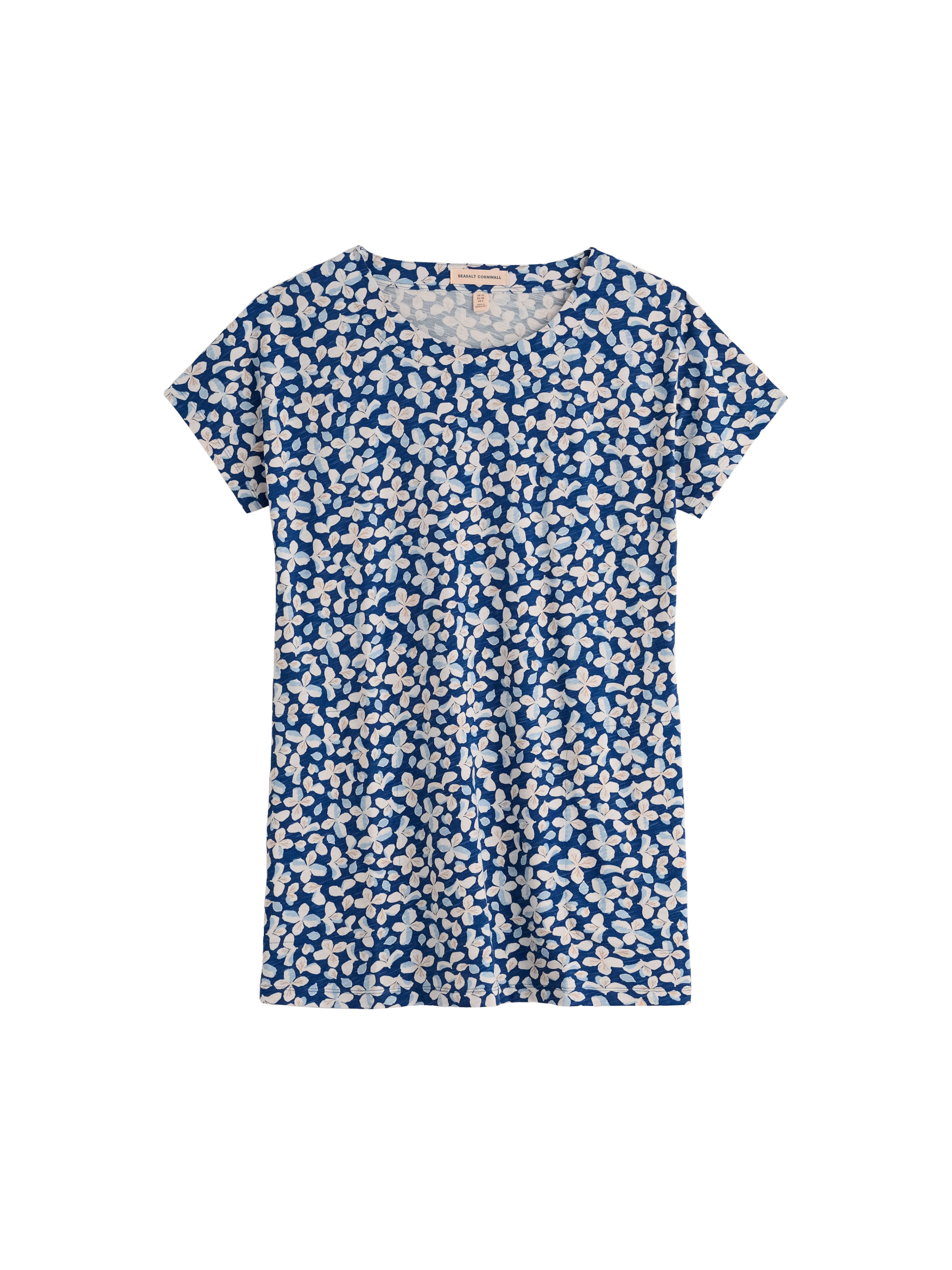 Seasalt Cornwall Shirt 'Ocean Gaze' in Blue: front