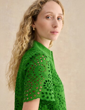 Hobbs London Shirt in Green: side