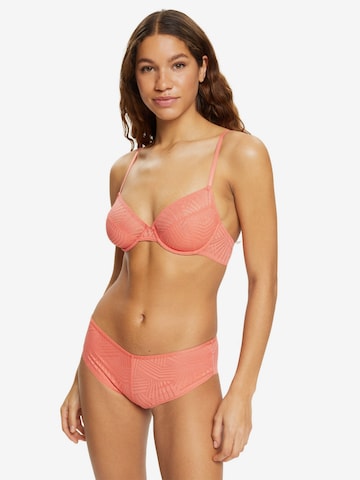 ESPRIT T-shirt Bra in Orange: front