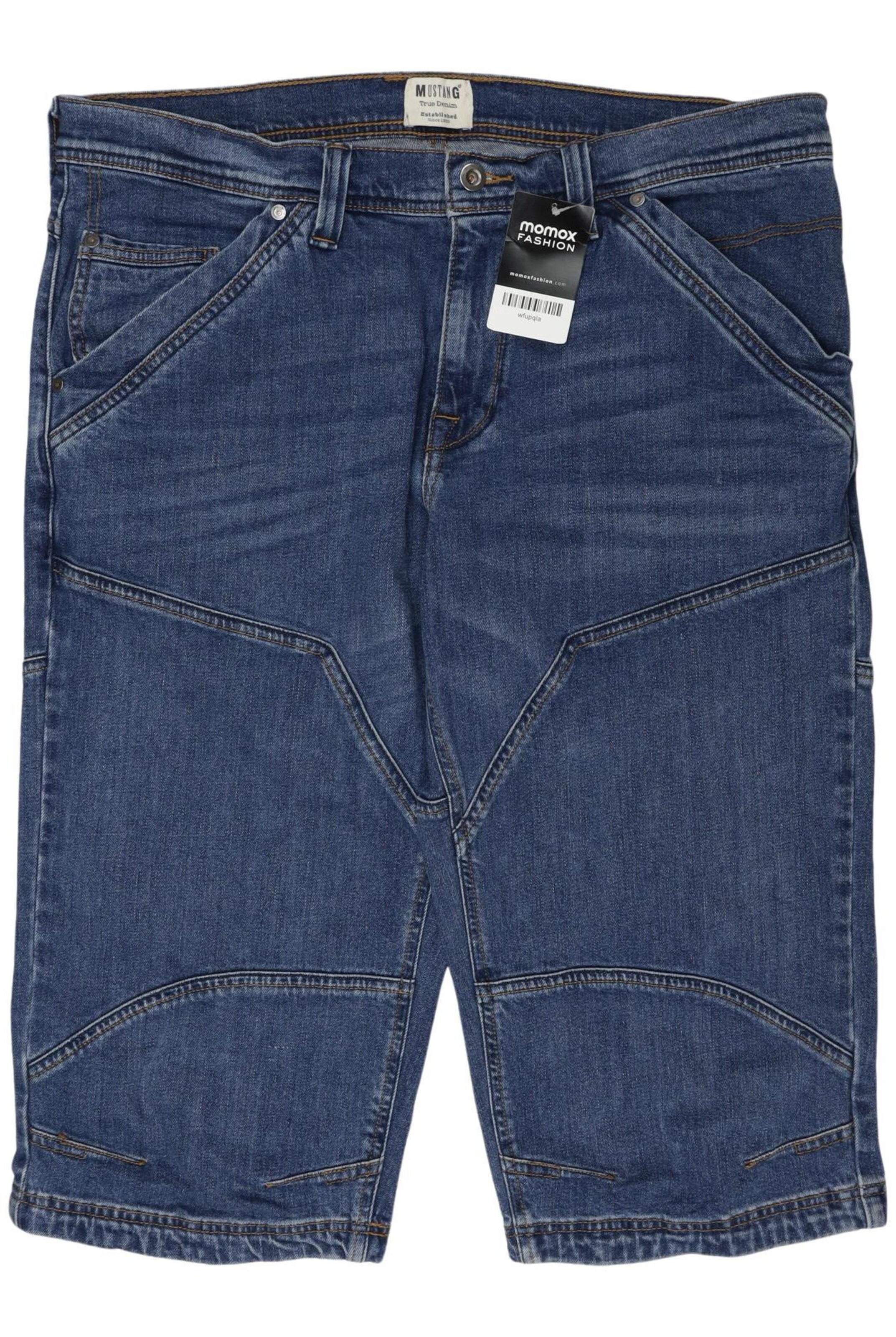 MUSTANG Shorts in 36 in Blue: front