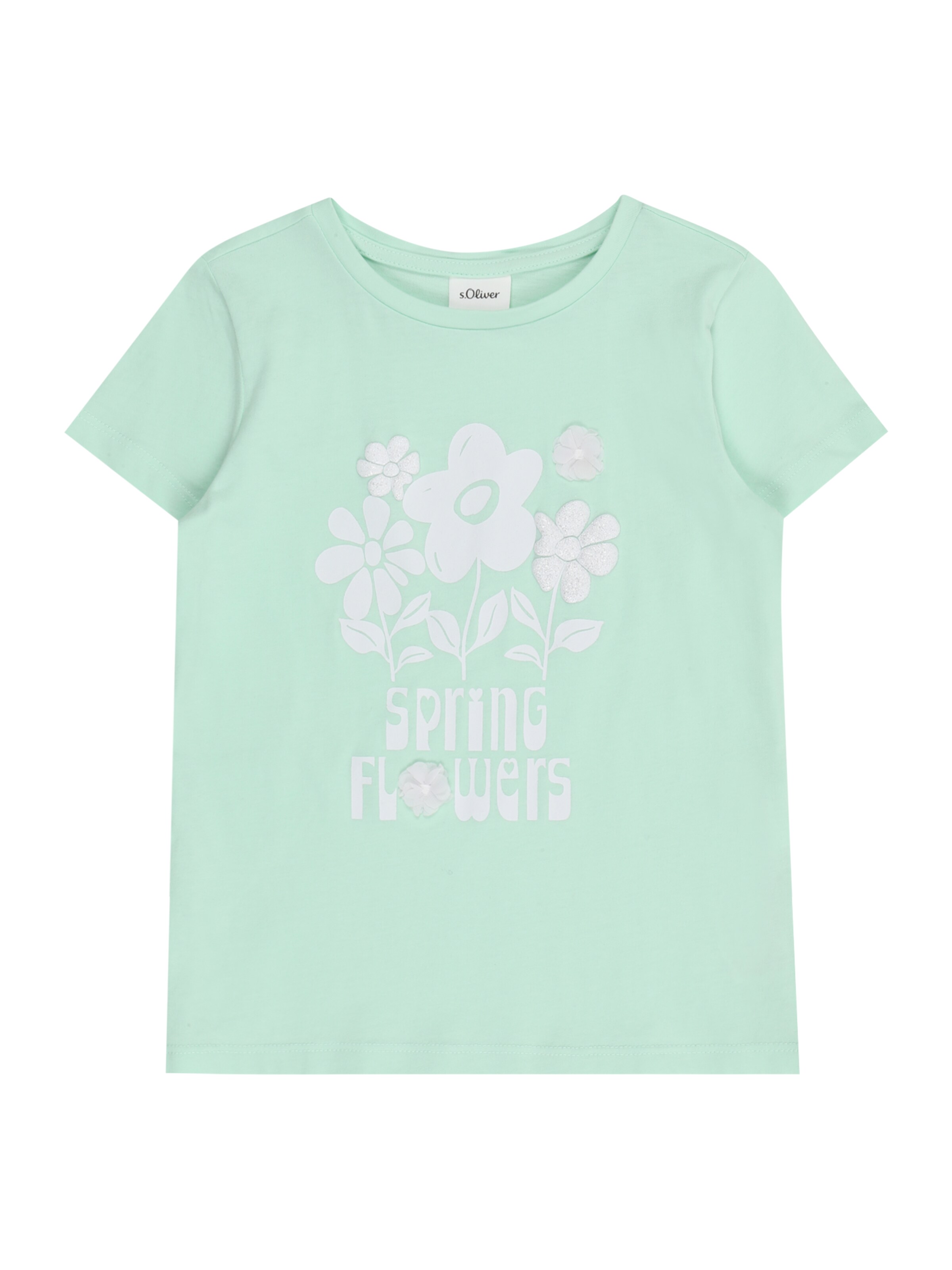 s.Oliver Koszulka w kolorze zielony: przód