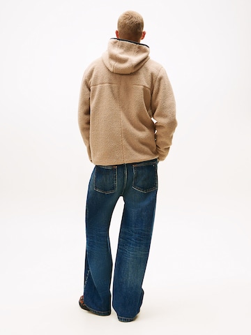 Tommy Jeans Fleece jacket in Beige