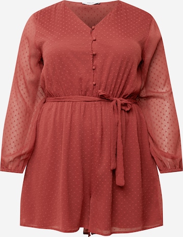 ABOUT YOU Curvy Haalari 'Maike' värissä punainen: etupuoli