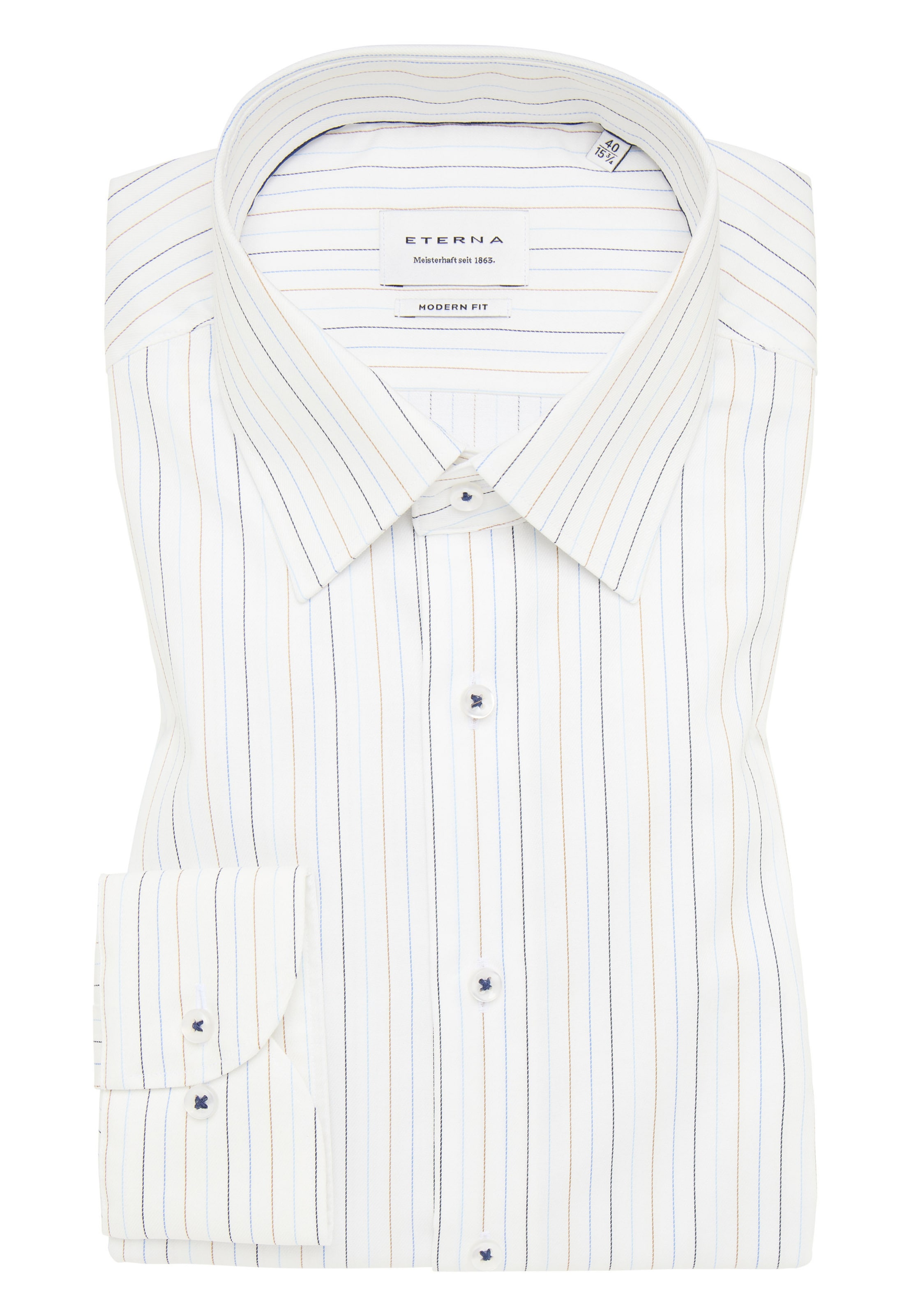ETERNA Regular fit Business shirt in White