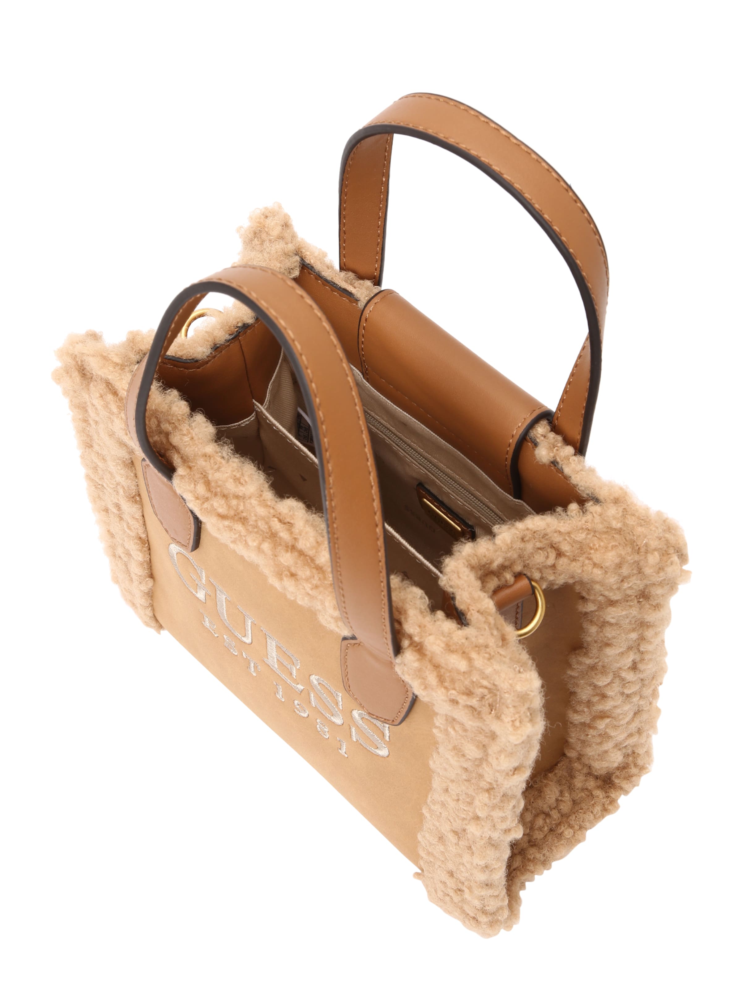 GUESS - Bolso de mano 'SILVANA 2' en marrón
