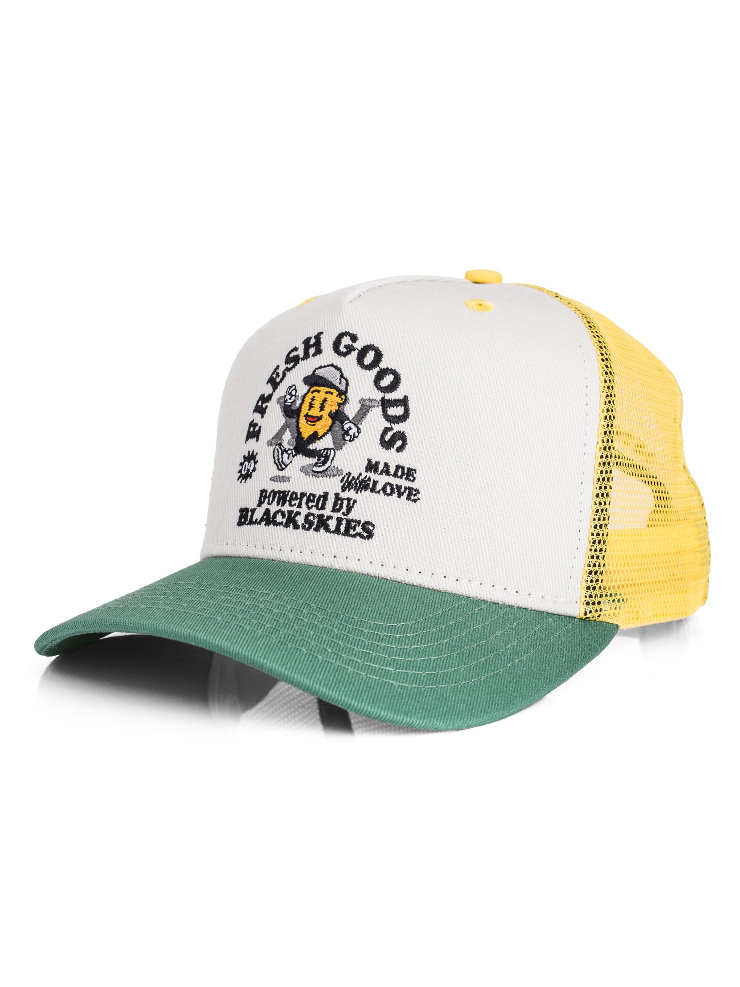 Blackskies Cap '15th Anniversary' in Yellow: front