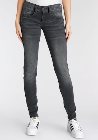 Herrlicher Slimfit Jeans in Grau: predná strana