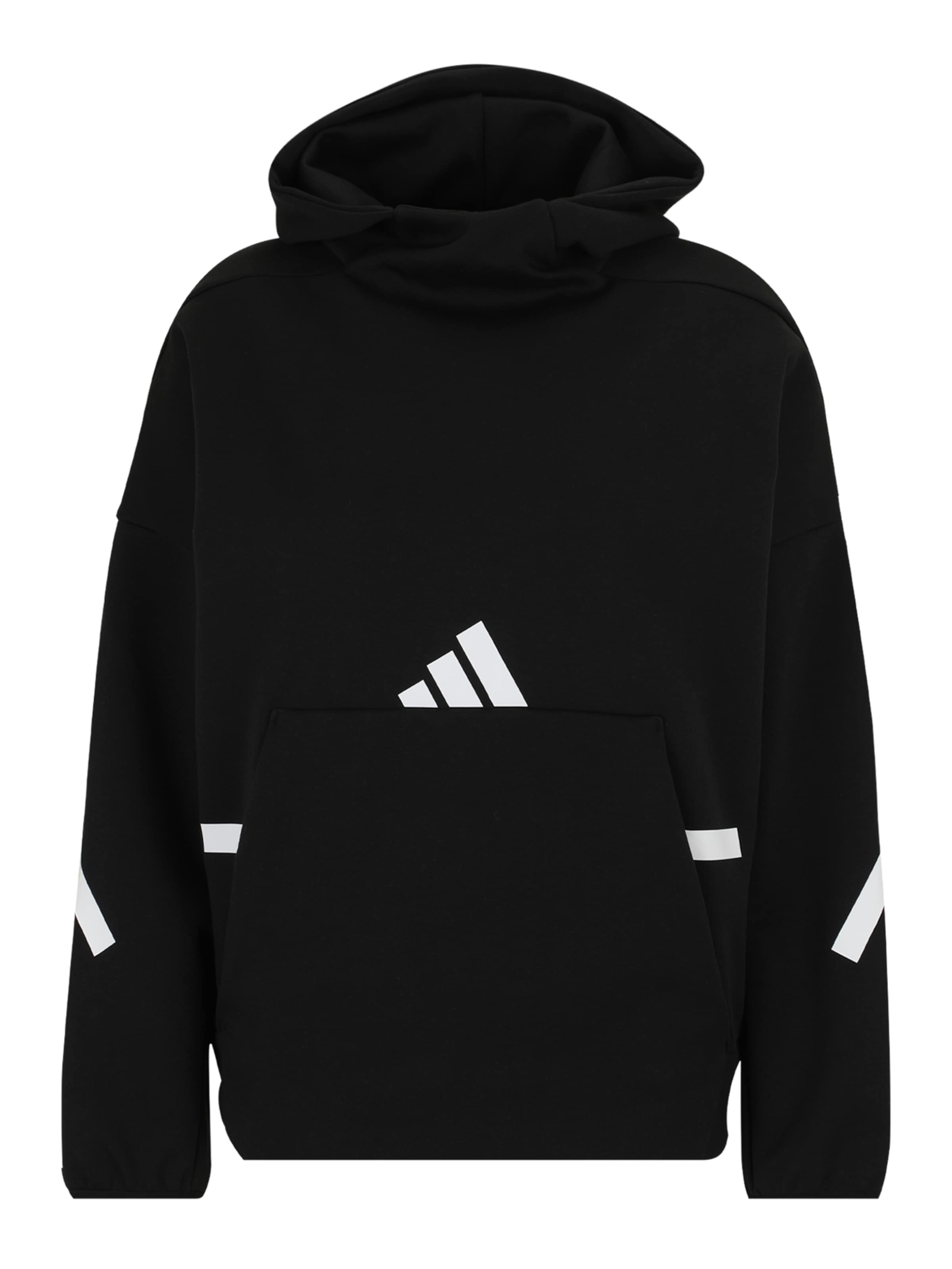 ADIDAS SPORTSWEAR Sports sweatshirt 'Z.N.E.' in Black: front