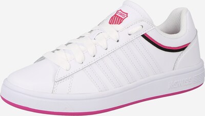 K-SWISS Platform trainers 'Court Winston' in Pink / Black / White, Item view