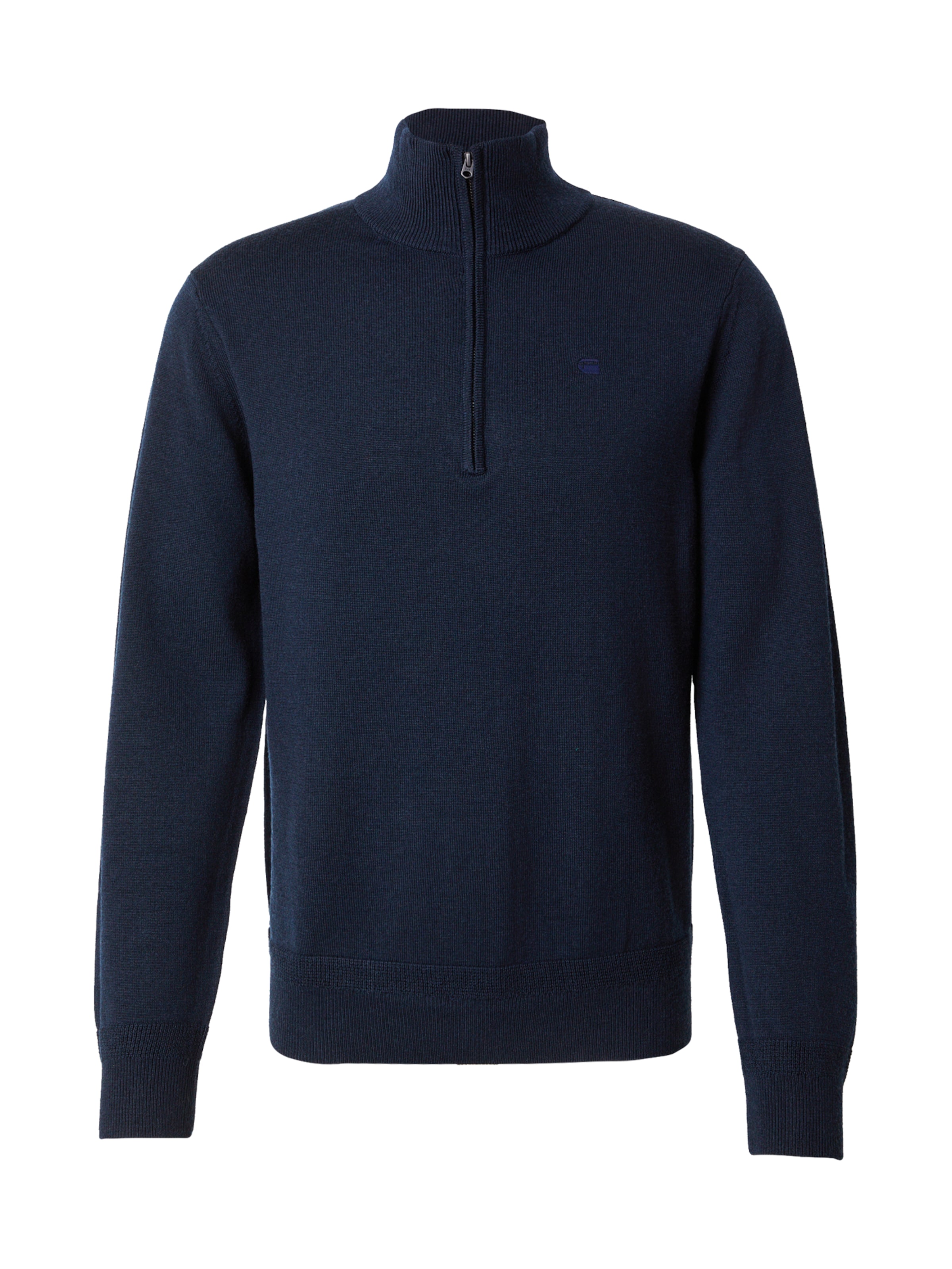 G-STAR Pulóver 'Premium Core' - kék: elől