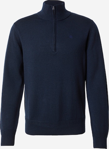 G-STAR - Jersey 'Premium Core' en azul: frente