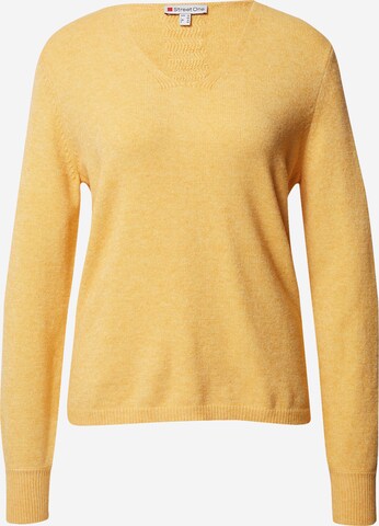 Pull-over STREET ONE en jaune : devant