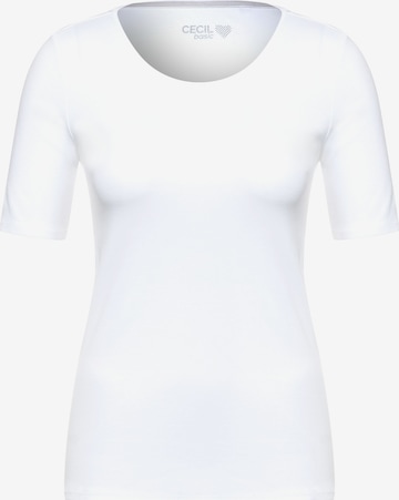 CECIL - Camiseta en blanco: frente