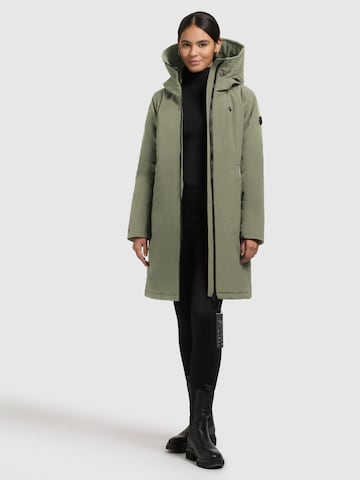 khujo Between-seasons coat 'YAAK4' in Green