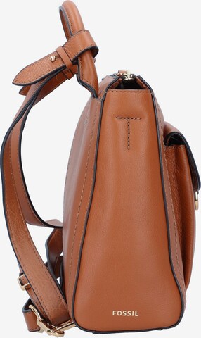 FOSSIL Backpack 'Parker City' in Brown