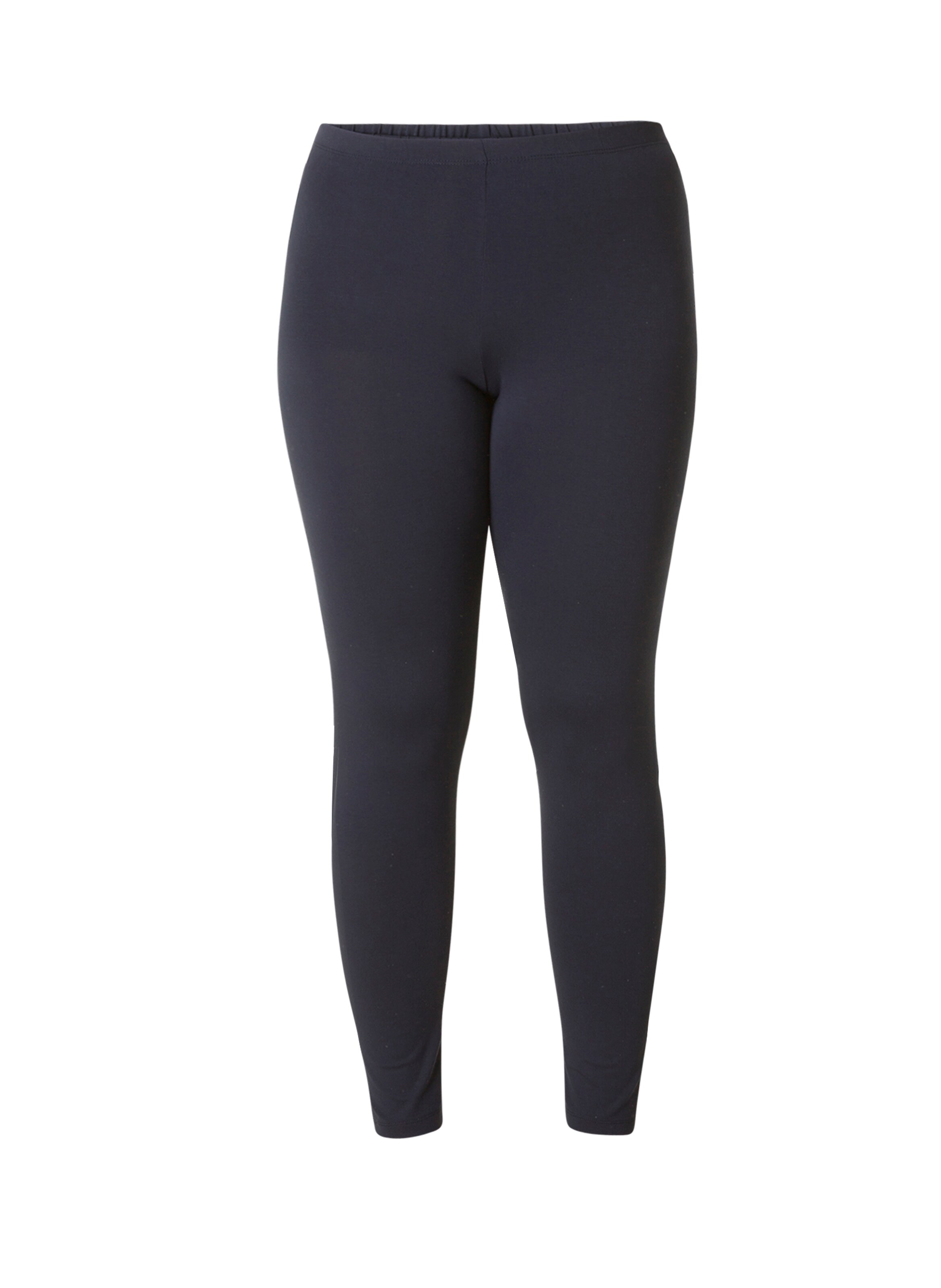 BASE LEVEL CURVY Leggings 'Andrea' in Blau: Vorderseite