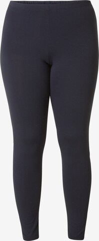 BASE LEVEL CURVY Leggings 'Andrea' in Blau: predná strana