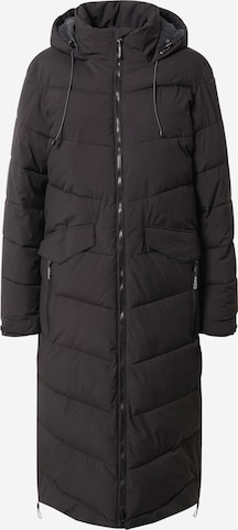 KILLTEC Outdoor Coat 'KOW 62' in Black: front