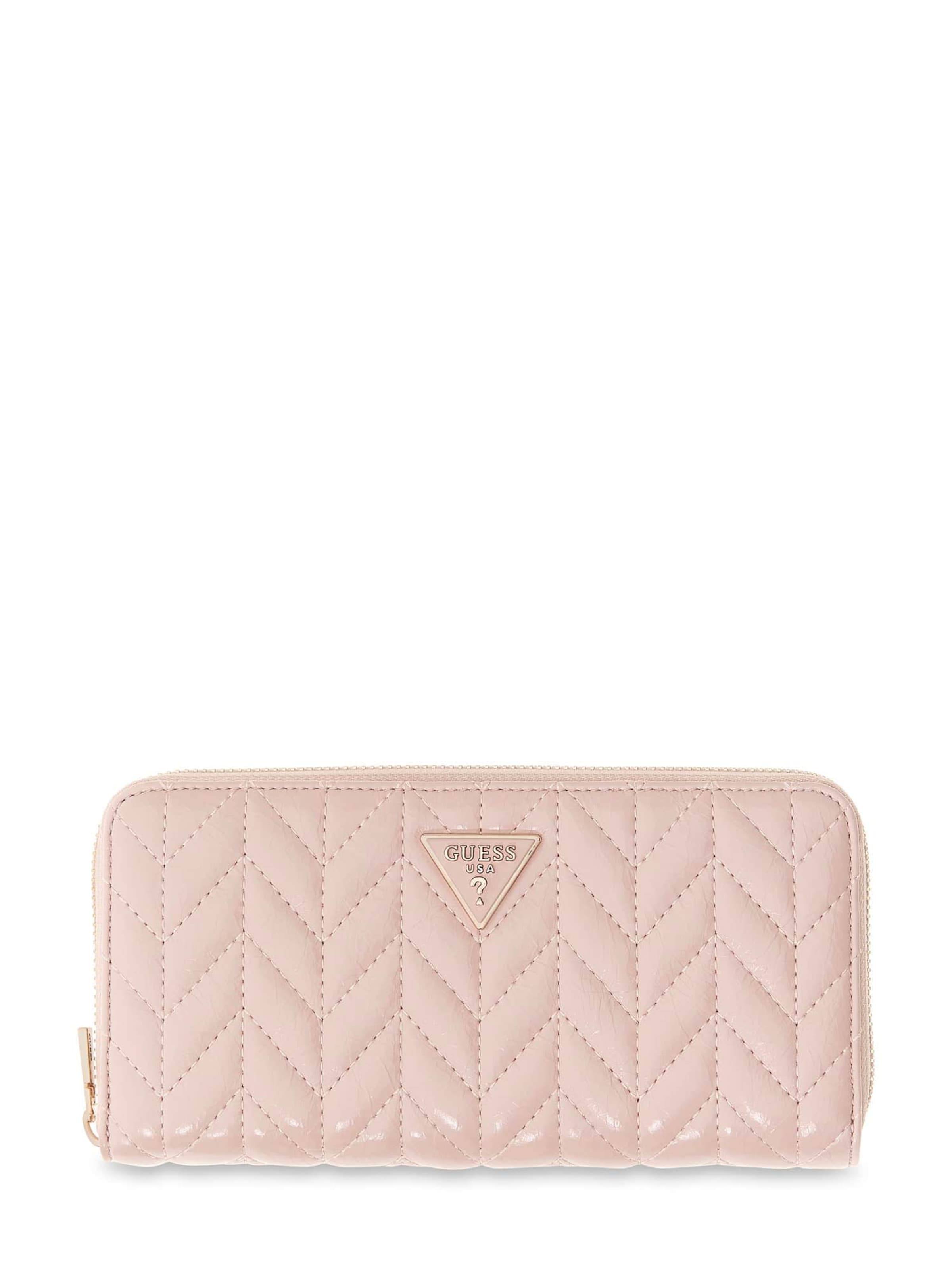 GUESS Wallet 'Cheryl' in Pink: front