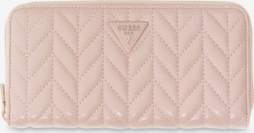 GUESS Wallet 'Cheryl' in Pink: front