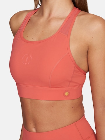 GOLD´S GYM APPAREL Bustier Sport bh 'NADIA' in Oranje