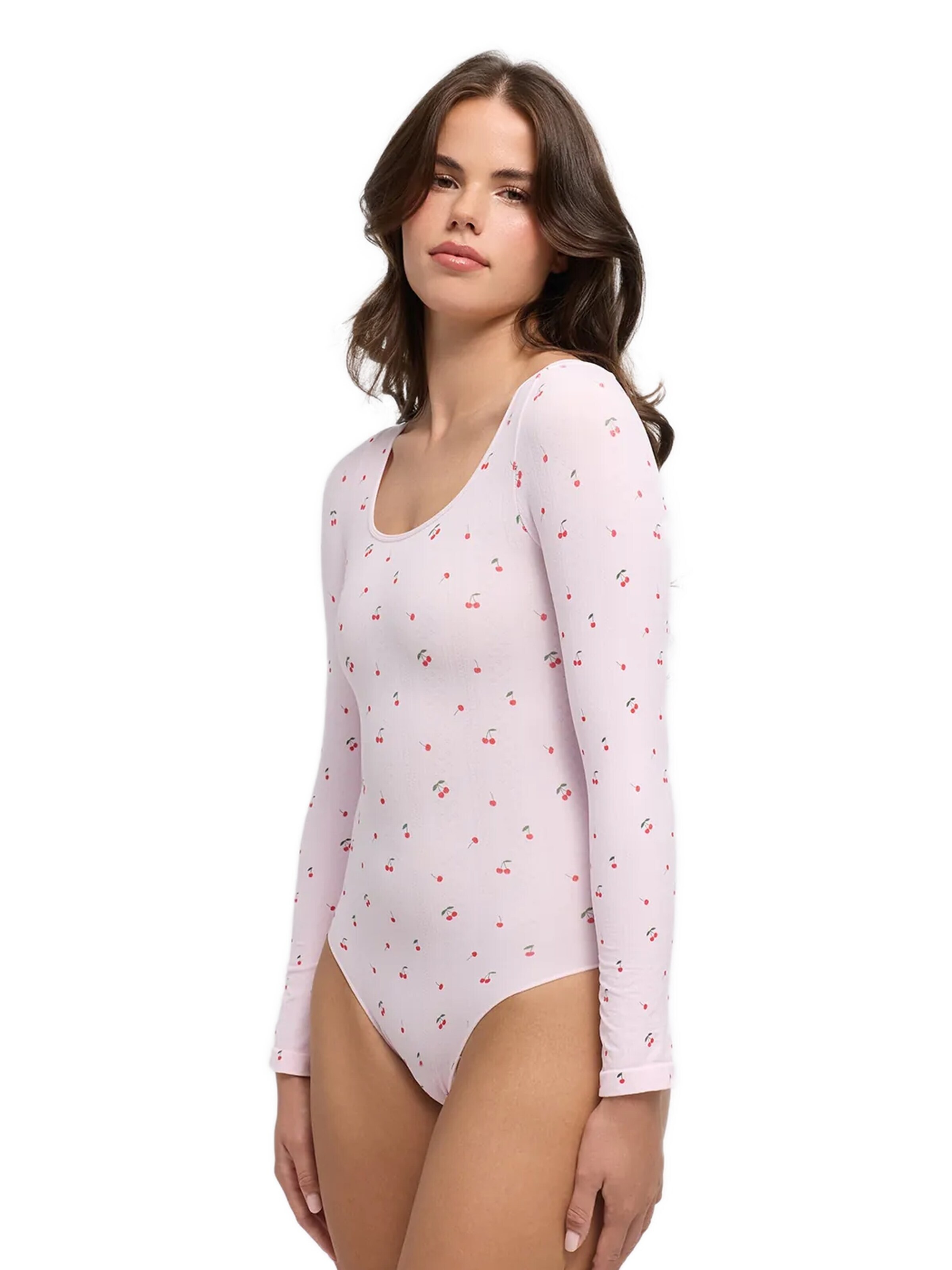 Body modellante 'Longsleeve Bodysuit Sculpting Shapewear with Briefs' di cfab in rosa