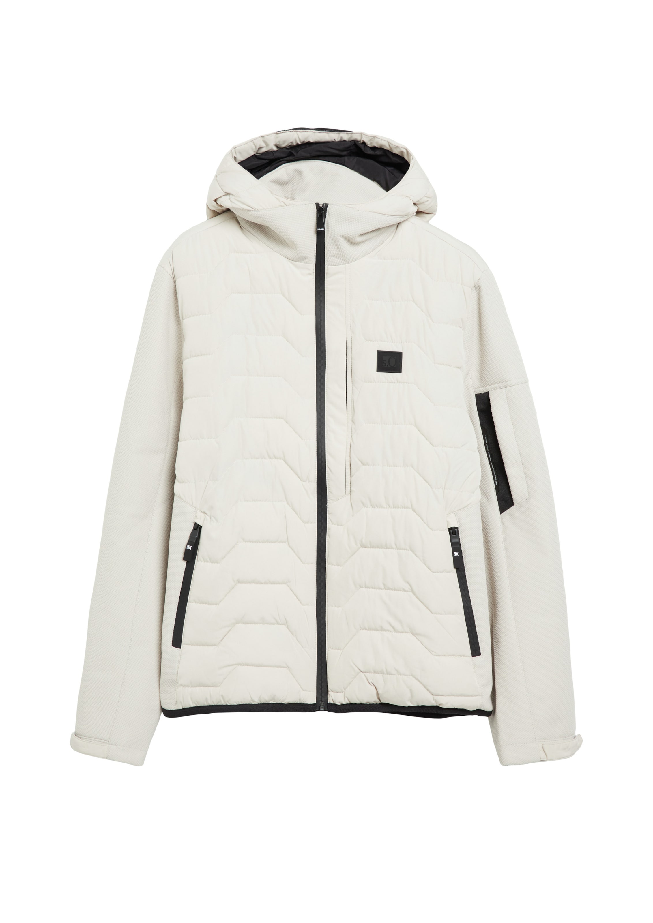 s.Oliver Between-Season Jacket in Beige: front