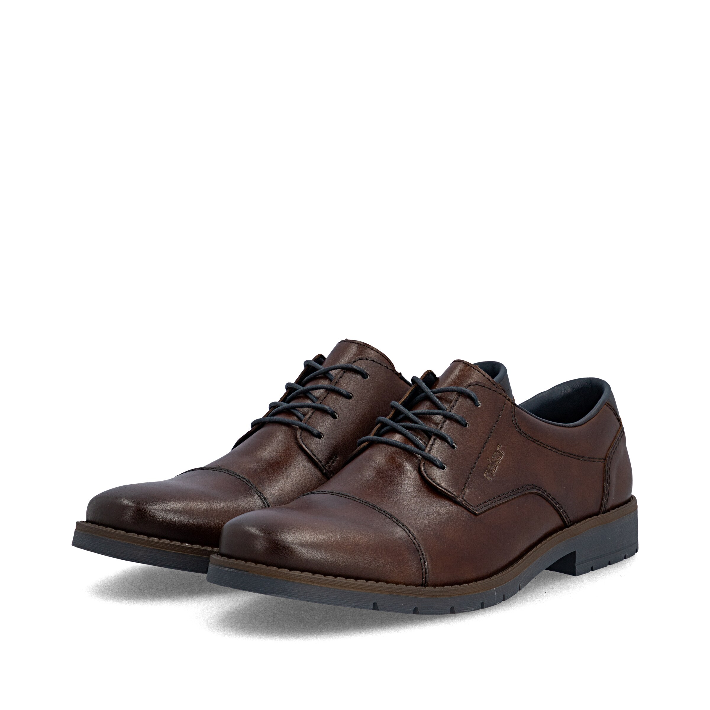 Chaussure à lacets Rieker en marron