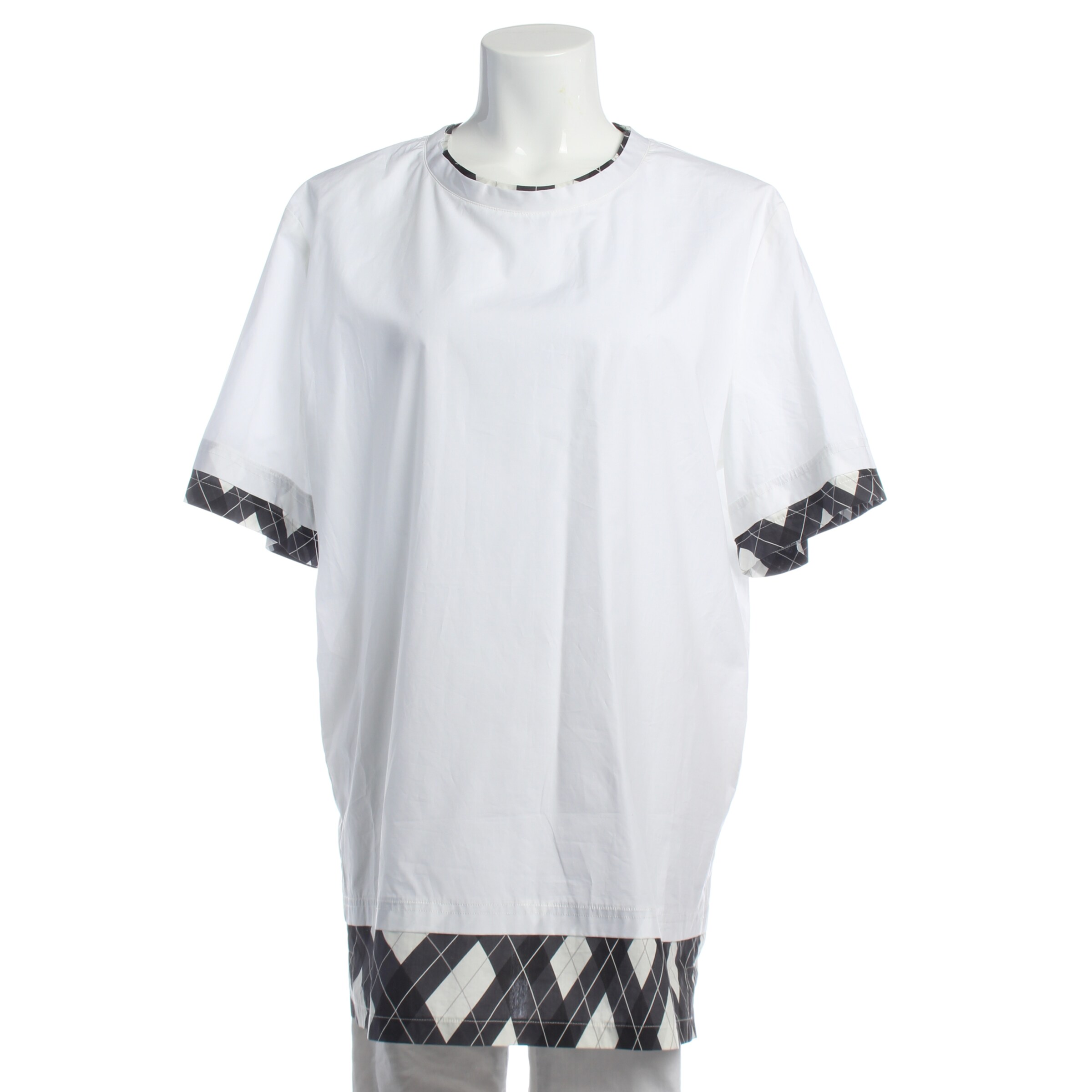 MSGM Dress in XXXL in White: front