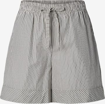 PIECES Loosefit Bukser 'PCEmmy' i beige: forside