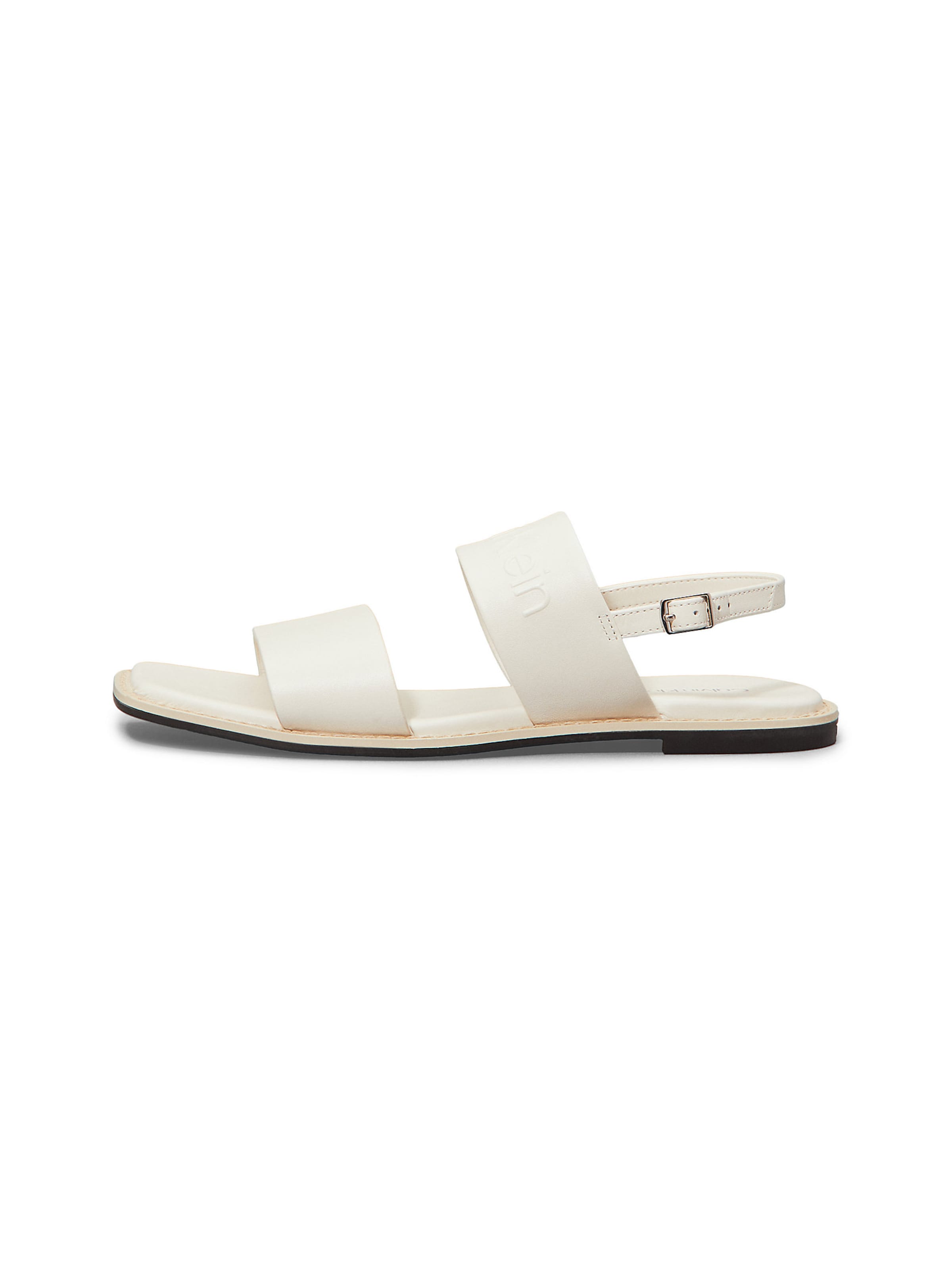 Calvin Klein Sandal in Beige: front
