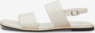 Calvin Klein Sandal in Beige: front