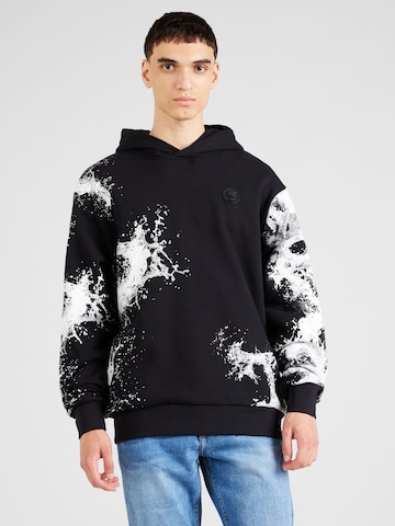 Plein Sport Sweatshirt in Black: front