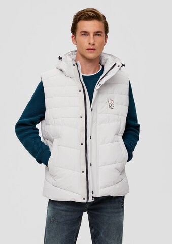 Gilet s.Oliver en gris : devant