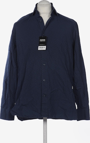 BOGNER Hemd L in Blau: Vorderseite