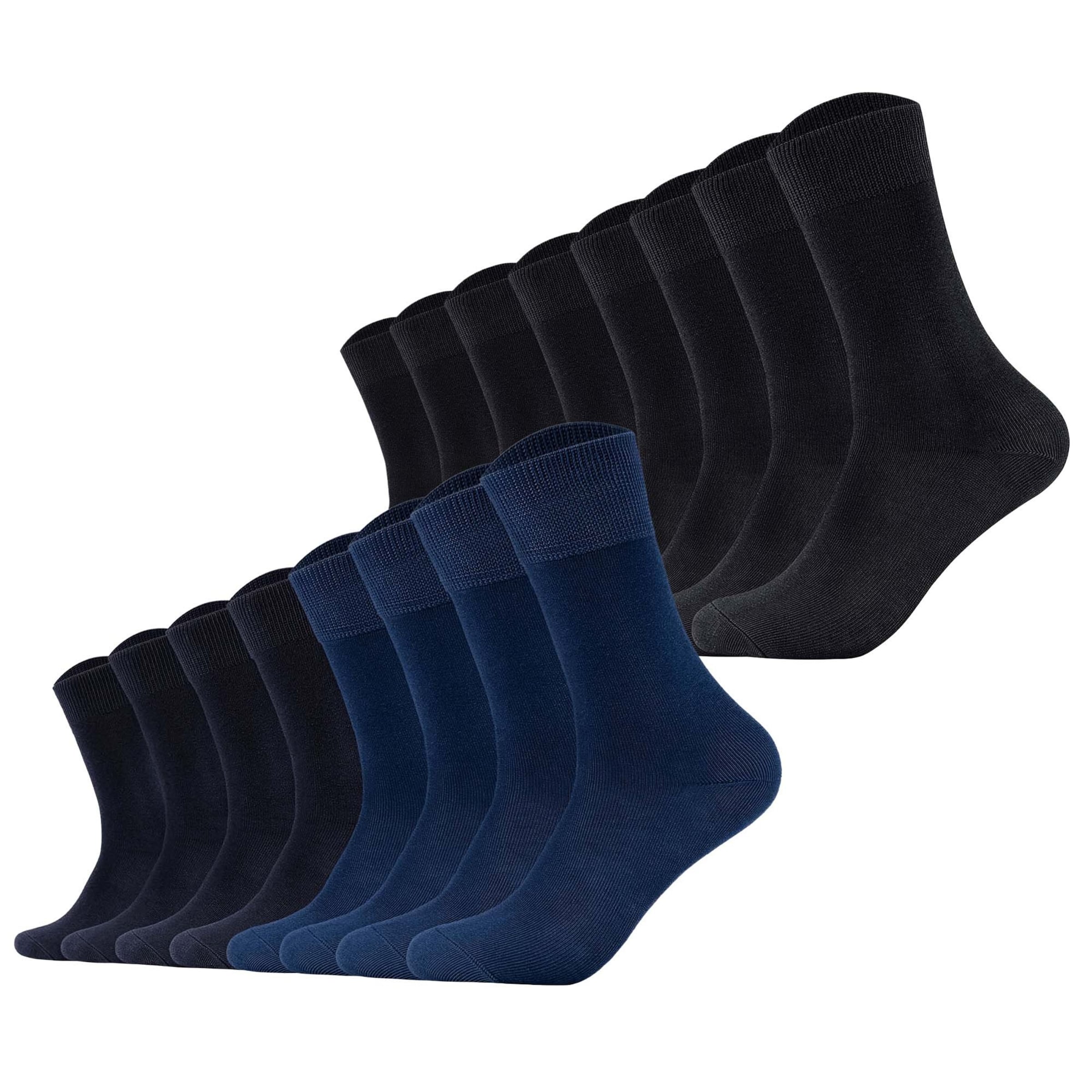 Calzino di s.Oliver in blu: frontale